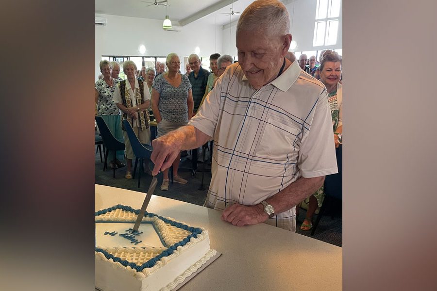 Dancing his way to 100