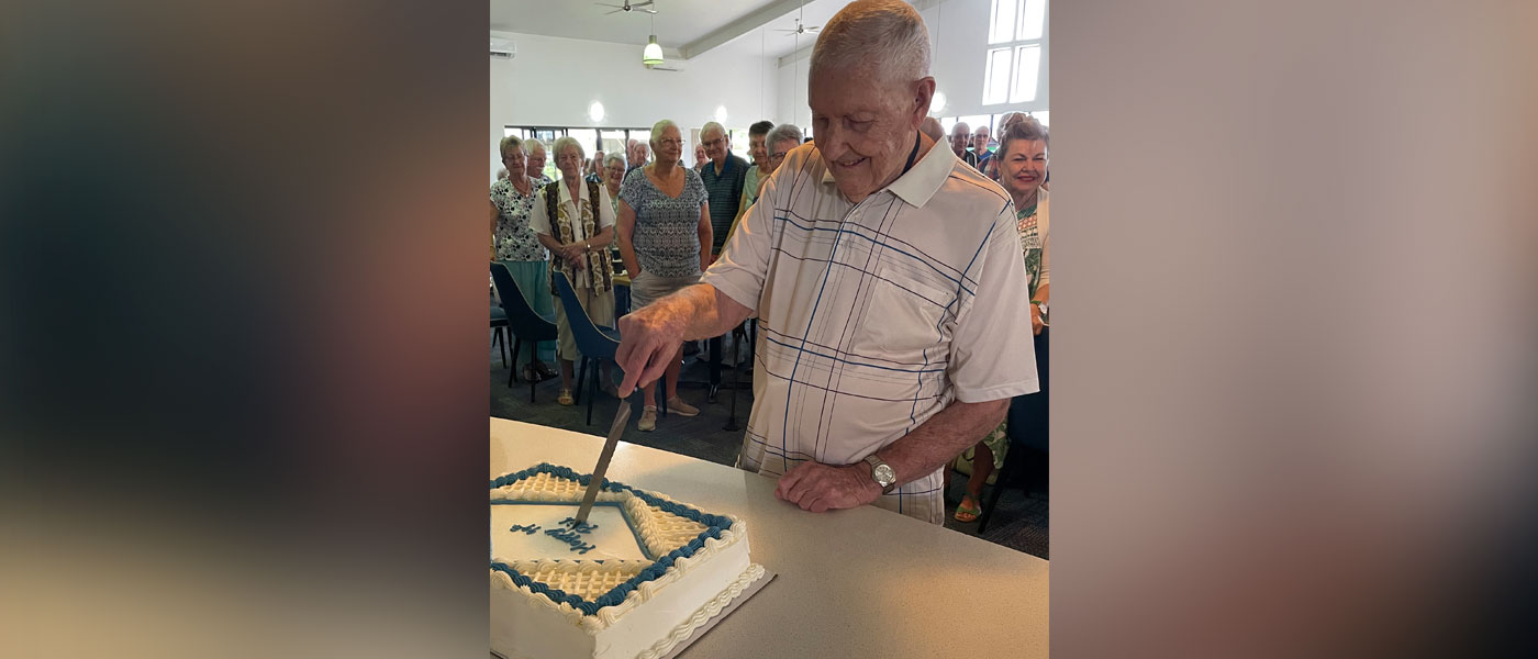 Dancing his way to 100