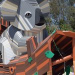 Koalas and dinosaurs come out to play