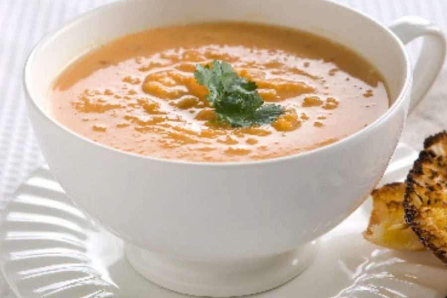 Ginger & Sweet Potato Soup