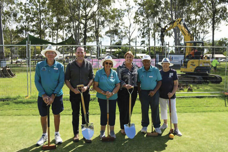 New Clubhouse Construction Begins at Eagleby Croquet Club