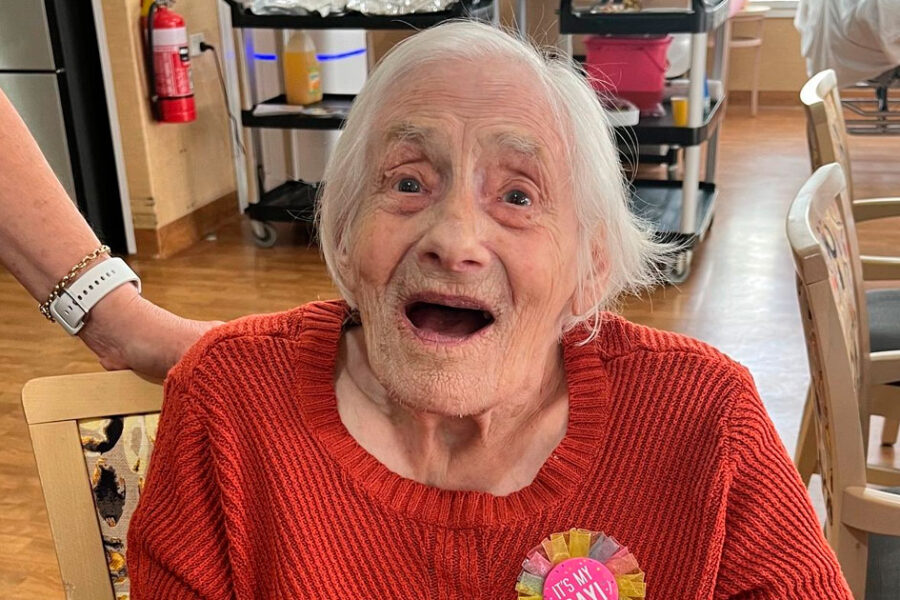 A century of memories as Eunice celebrates 100