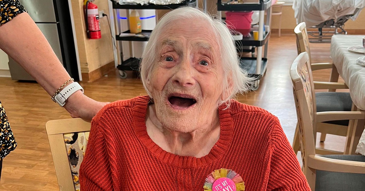 A century of memories as Eunice celebrates 100